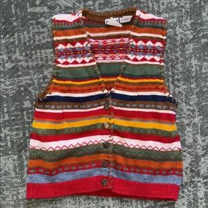Vintage petite sweater vest